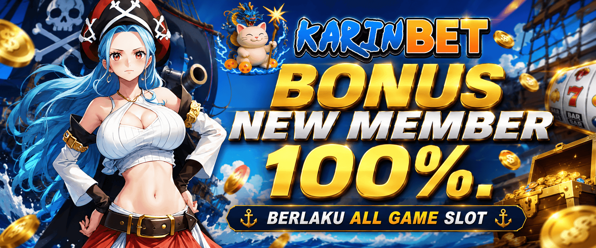 Bonus New Member 100%